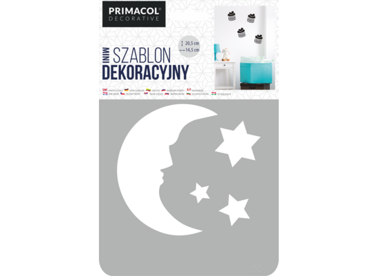 Szablon dekoracyjny MINI nr 236 Night Primacol Decorative