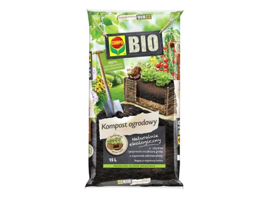 Kompost ogrodowy BIO 15 l COMPO BIO