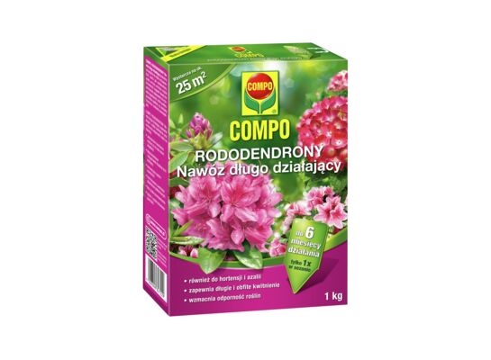 Nawóz 6 miesięczny RODODENDRONY 1 kg COMPO