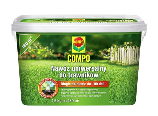 Nawóz uniwersalny do trawników 4,5 kg COMPO