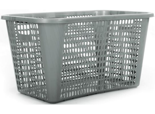 Kosz na pranie 65 l srebrny ODELO