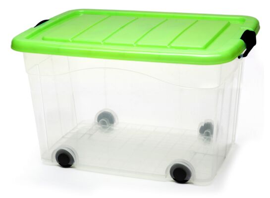Pojemnik na kółkach 60 l zielony ODELO