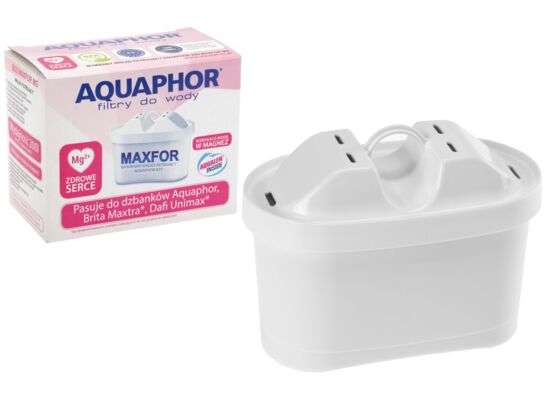 Wkład do dzbanka filtrującego Maxfor Magnez biały