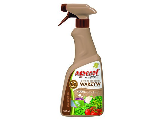 Naturalny płyn na szkodniki warzyw 500 ml Agrecol