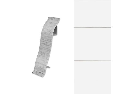 Łącznik do listwy LM55 (1 sztuka) biały mat Arbiton