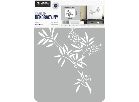 Szablon dekoracyjny XXL nr 4 Mimosa Primacol Decorative