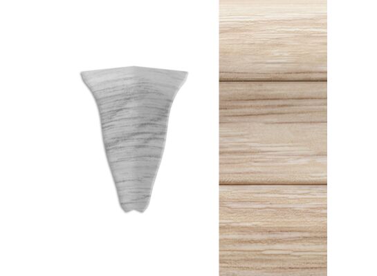 Narożnik wewnętrzny do listwy LM55 (1 sztuka) dąb piaskowy Arbiton