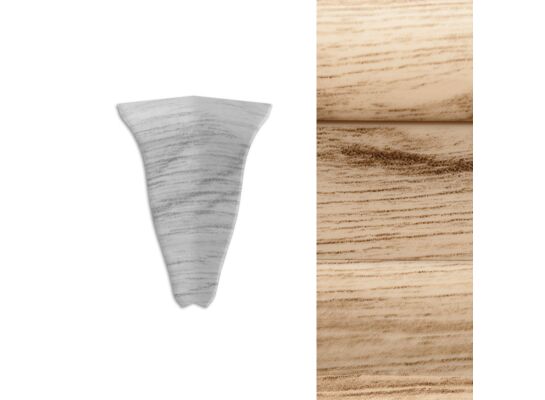 Narożnik wewnętrzny do listwy LM55 (1 sztuka) dąb postarzany Arbiton