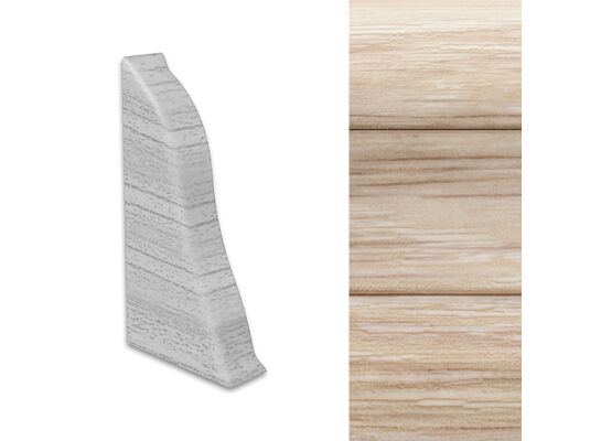 Zakończenie prawe do listwy LM55 (2 sztuki) dąb piaskowy Arbiton