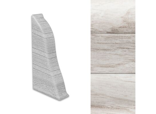 Zakończenie prawe do listwy LM55 (2 sztuki) kasztan girona Arbiton