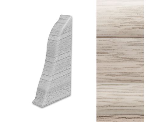 Zakończenie lewe do listwy LM55 (2 sztuki) dąb havana Arbiton