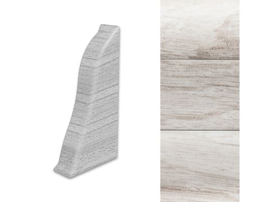 Zakończenie lewe do listwy LM55 kasztan girona Arbiton