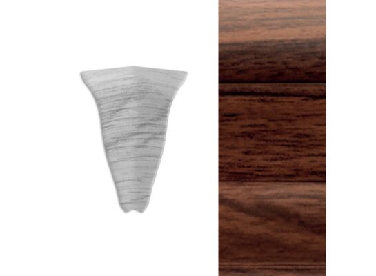 Narożnik wewnętrzny do listwy LM55 orzech jupiter Arbiton