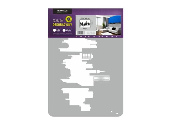 Szablon dekoracyjny XXL nr 59 City Primacol