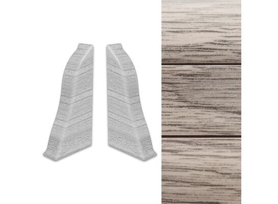 Zakończenie lewe i prawe do listwy LM55 dąb sardinia Arbiton