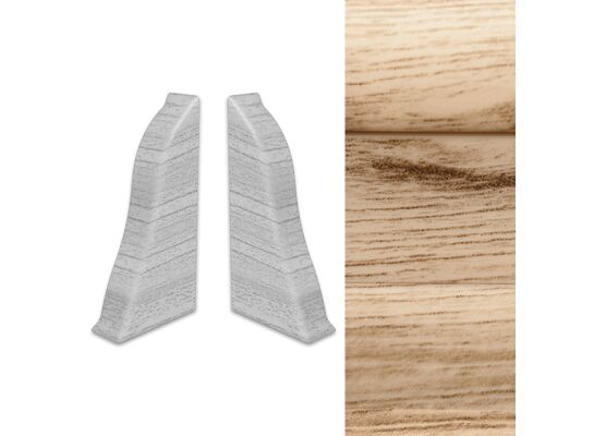 Zakończenie lewe i prawe do listwy LM55 dąb postarzany Arbiton