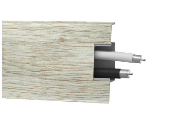 Listwa przypodłogowa MACK 60 mm dąb platynowy Arbiton