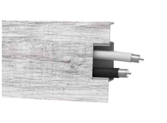 Listwa przypodłogowa MACK 60 mm dąb filadelfia Arbiton