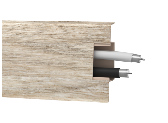 Listwa przypodłogowa MACK 60 mm dąb loft Arbiton