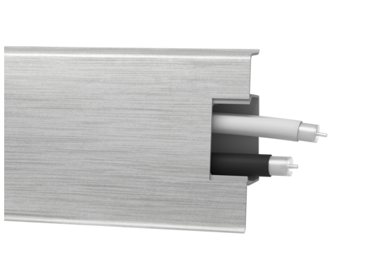 Listwa przypodłogowa MACK 60 mm alu light Arbiton