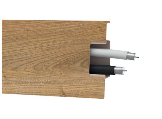 Listwa przypodłogowa MACK 60 mm dąb sierra Arbiton