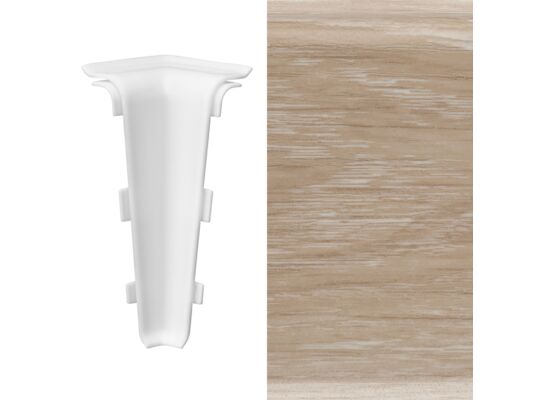 Narożnik wewnętrzny do listwy MACK (1 sztuka) dąb arena Arbiton