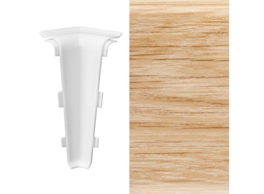 Narożnik wewnętrzny do listwy MACK (1 sztuka) dąb lingburg Arbiton