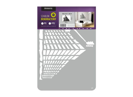Szablon dekoracyjny XXL nr 64 Big City Primacol