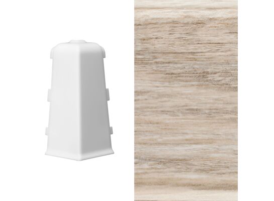 Narożnik zewnętrzny do listwy MACK (1 sztuka) dąb loft Arbiton