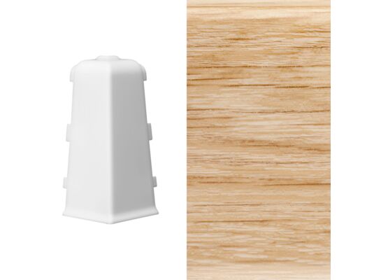 Narożnik zewnętrzny do listwy MACK (1 sztuka) dąb lingburg Arbiton