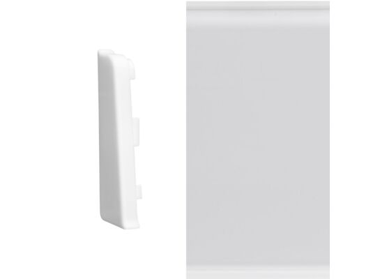 Zakończenie lewe do listwy MACK biały mat Arbiton