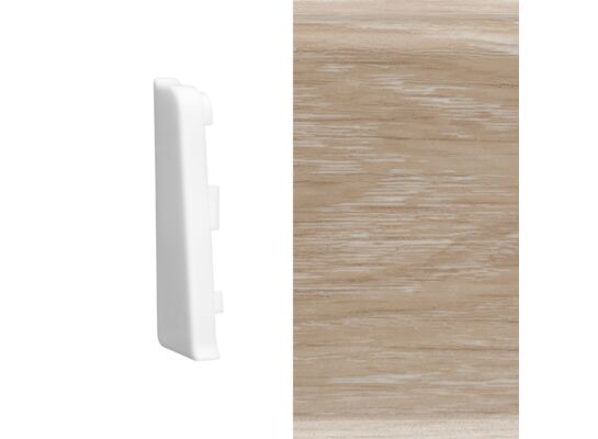 Zakończenie lewe do listwy MACK (2 sztuki) dąb arena Arbiton