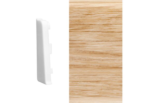 Zakończenie lewe do listwy MACK (2 sztuki) dąb lingburg Arbiton