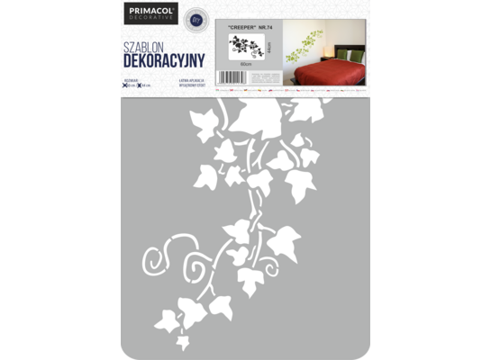 Szablon dekoracyjny XXL nr 74 Creeper Primacol Decorative