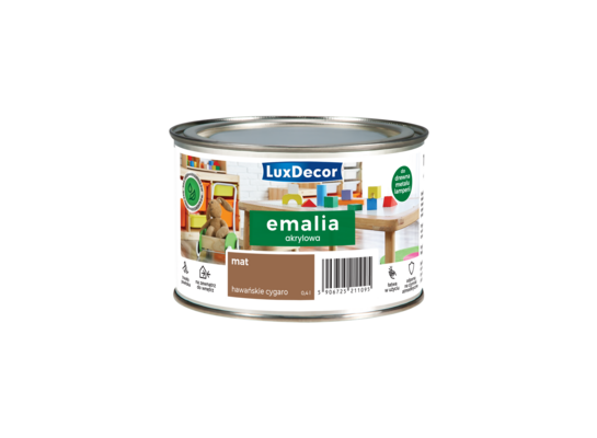 Emalia Luxdecor Hawańskie Cygaro 0,4 l akrylowa MAT