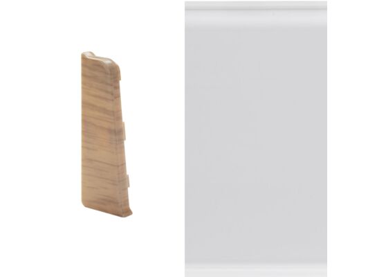 Zakończenie lewe do listwy LARS biały matowy Arbiton