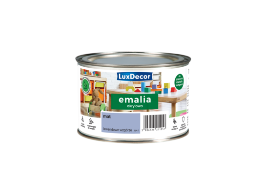 Emalia Luxdecor Lawendowe Wzgórze 0,4 l akrylowa MAT
