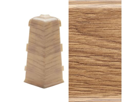 Narożnik zewnętrzny do listwy LARS orzech brazylijski Arbiton