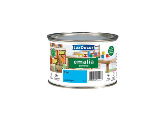 Emalia Luxdecor Wielki Błękit 0,4 l akrylowa MAT