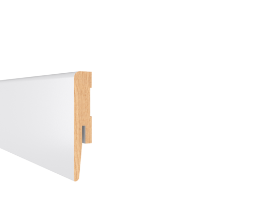 Listwa przypodłogowa DIAMOND (GP0601) biała błyszcząca Arbiton