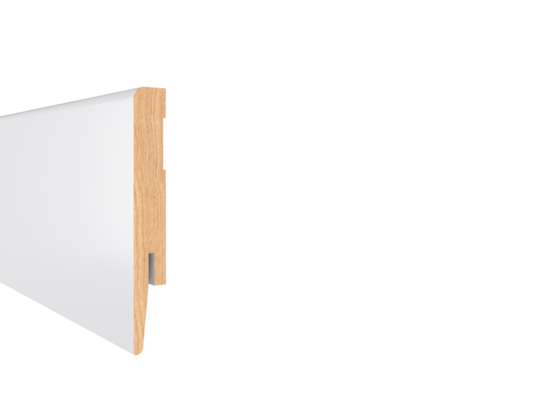 Listwa przypodłogowa DIAMOND (GP0801) biała błyszcząca Arbiton