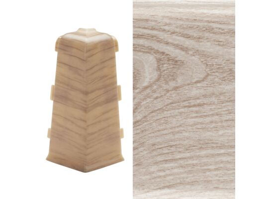 Narożnik zewnętrzny do listwy INDO (1 sztuka) dąb burgos Arbiton