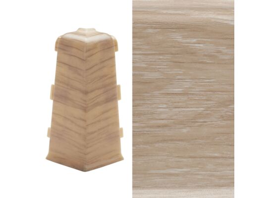 Narożnik zewnętrzny do listwy INDO (1 sztuka) dąb piaskowy Arbiton