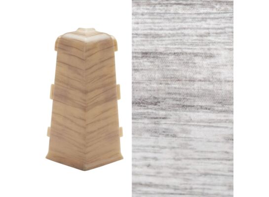 Narożnik zewnętrzny do listwy INDO (1 sztuka) dąb filadelfia Arbiton