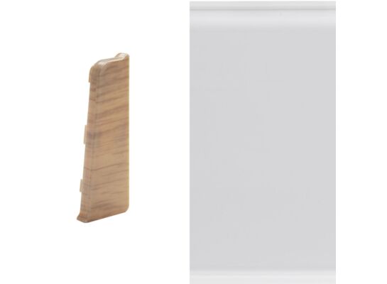 Zakończenie prawe do listwy INDO (1 sztuka) biały mat Arbiton