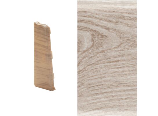 Zakończenie lewe do listwy INDO (1 sztuka) dąb burgos Arbiton
