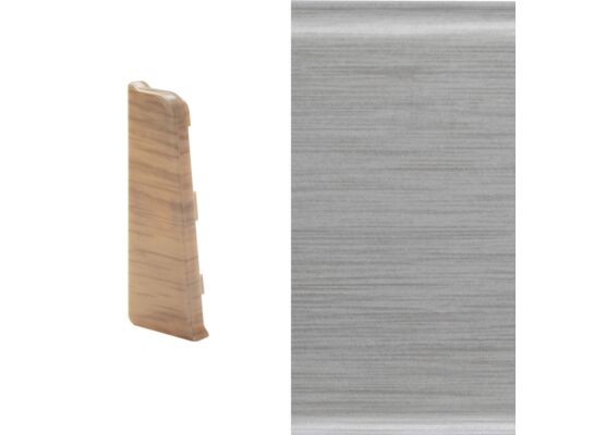 Zakończenie lewe do listwy INDO (1 sztuka) alu light Arbiton