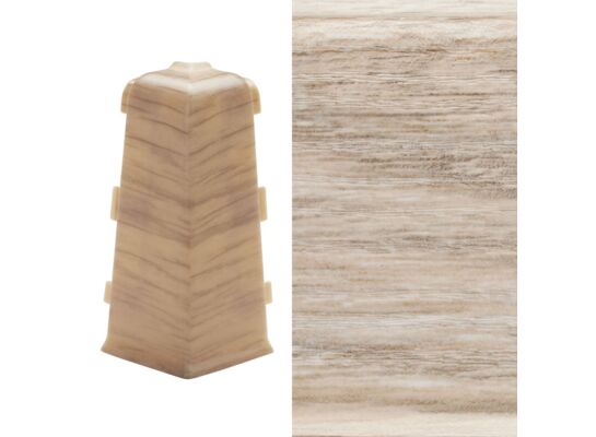 Narożnik zewnętrzny do listwy INDO dąb loft Arbiton