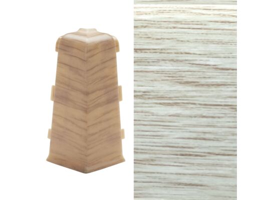 Narożnik zewnętrzny do listwy INDO (2 sztuki) dąb plantynowy Arbiton