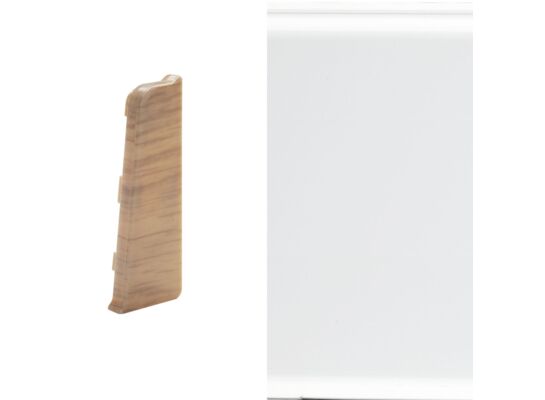 Zakończenie prawe i lewe do listwy INDO biały połysk Arbiton